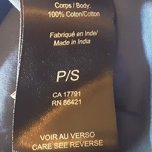 Industrie Men's Button Down Blue Shirt,  New! S - Picture 12 of 14